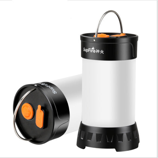 Linterna LED Recargable Multifunción para Camping - Luz Ultra Potente