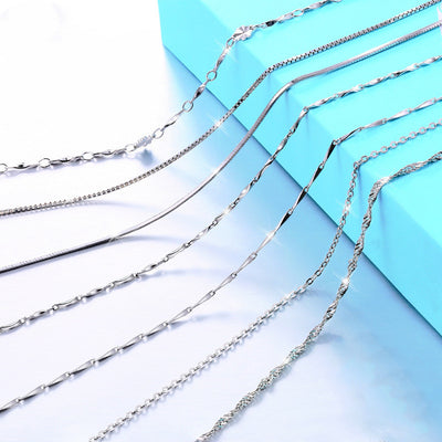 Collar de Plata 925 Corazón Infinito con Zirconias para Mujer - Image 35