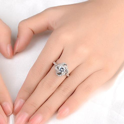 Collar de Plata 925 Corazón Infinito con Zirconias para Mujer - Image 11