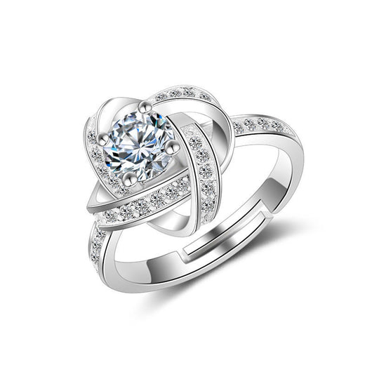 Collar de Plata 925 Corazón Infinito con Zirconias para Mujer - Image 9