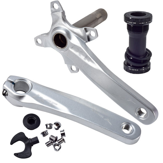 Biela de Aluminio Hueca Integrada para Bicicleta de Montaña - Image 7