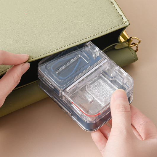Organizador Portátil de Medicinas con Cortador de Pastillas - Image 4
