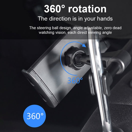 Soporte de Aluminio para Celular en Reposacabezas del Auto - Navegación sin Obstrucciones - Image 5