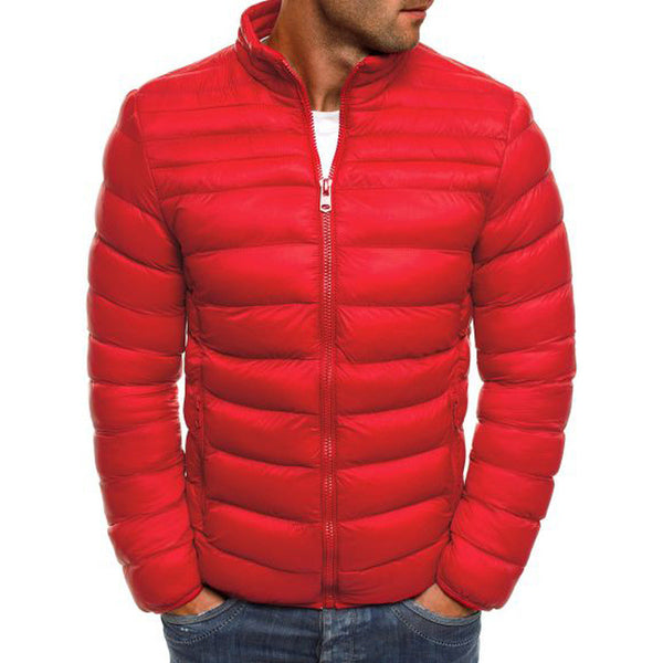 Abrigo de Algodón para Hombre Corte Clásico Minimalista - Image 6