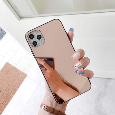 Funda para iPhone con Espejo Láser y Bordes Electrochapados - Image 7
