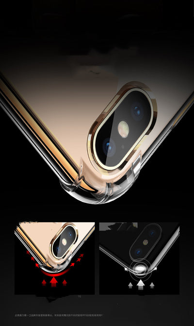 Funda de Silicona Transparente Antigolpes Premium para iPhone 11, X, XR, XS Max, 12, 11 Pro Max y más - Image 2