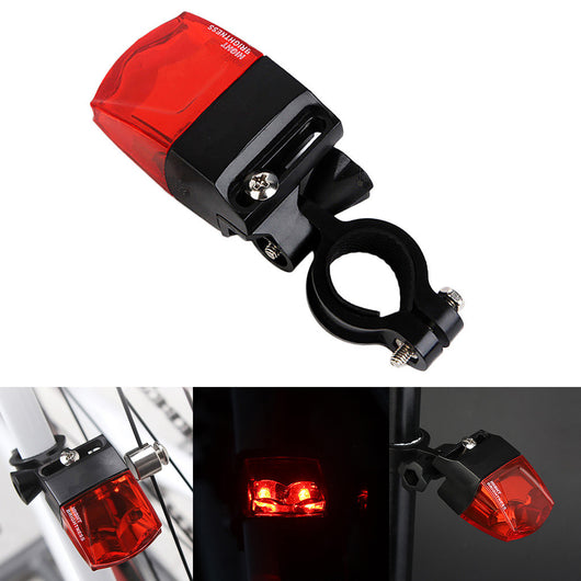 Luz Trasera de Bicicleta Recargable por Energía Solar - Advertencia de Seguridad para Ciclismo - Image 7