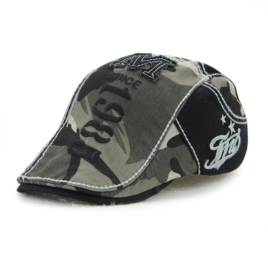 Gorra Boina Estilo Pintor - Sombrero Retro Literario para el Sol