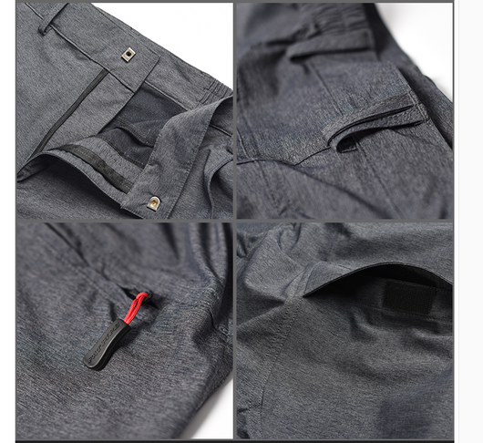 Pantalones de Pesca Profesionales Impermeables UV Transpirables de Secado Rápido - Image 20