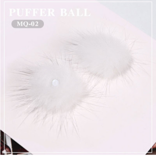 Adhesivo para Decoración de Uñas con Bolas de Pelo Removibles - Kit DIY - Image 5