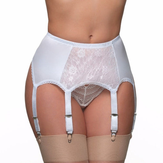 Cinturón Liguero Sexy de Talle Alto con Cierre de Metal Ajustable y Diseño Transparente - Image 4