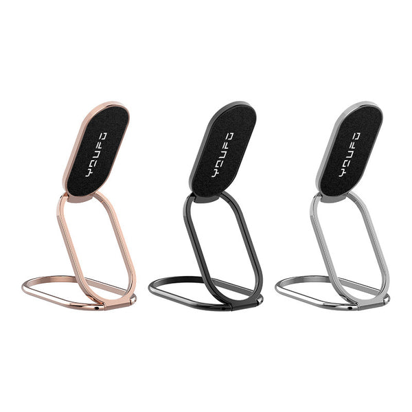 Soporte Magnético Plegable para Teléfono con Anillo de Metal