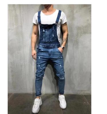 Tirantes para Jeans Holgados con Rotos - Estilo Europeo y Americano