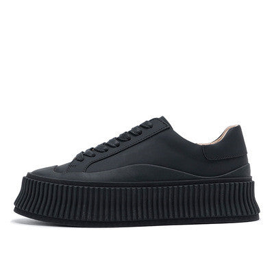 Zapatilla Blanca Deportiva con Plataforma Interna para Mujer