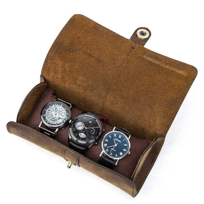 Bolsa Multifuncional de Cuero para Relojes - Image 3