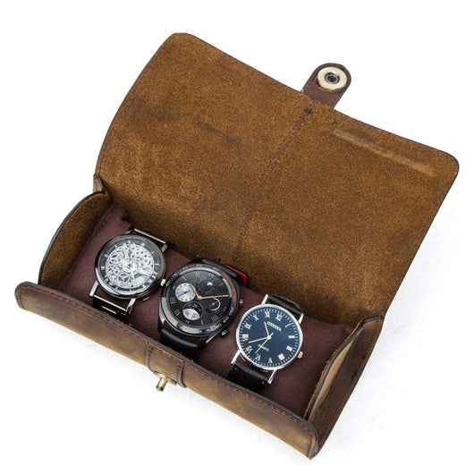 Bolsa Multifuncional de Cuero para Relojes - Image 3