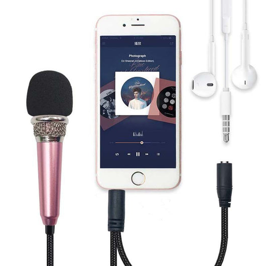Micrófono Condensador Karaoke Portátil 3.5mm para Android - Image 11