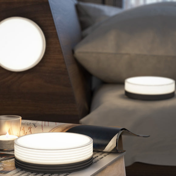 Lámpara de Mesa Magnética Multifuncional con Luz Nocturna Inalámbrica