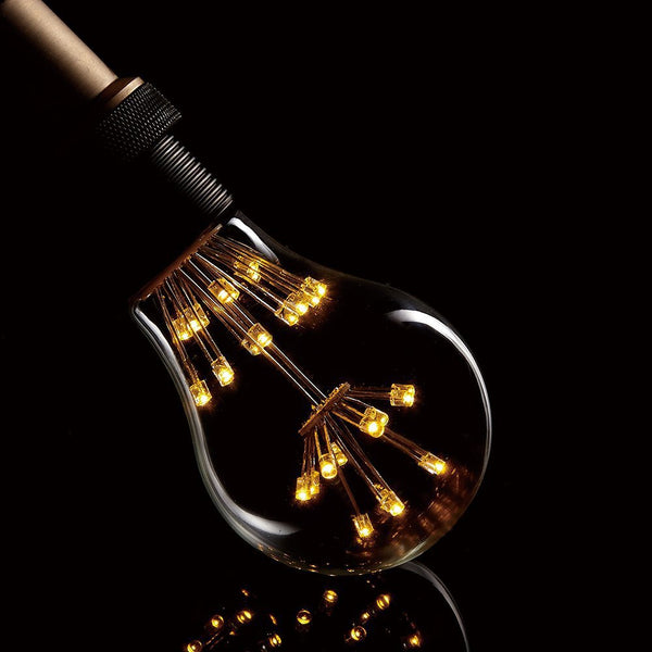 Bombilla LED Retro Edison 3W Estrella Colorida ST64 Decorativa