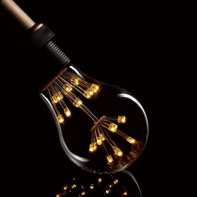 Bombilla LED Retro Edison 3W Estrella Colorida ST64 Decorativa