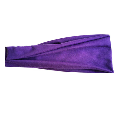 Diadema Ancha Deportiva de Algodón con Cordón Ajustable - Image 5