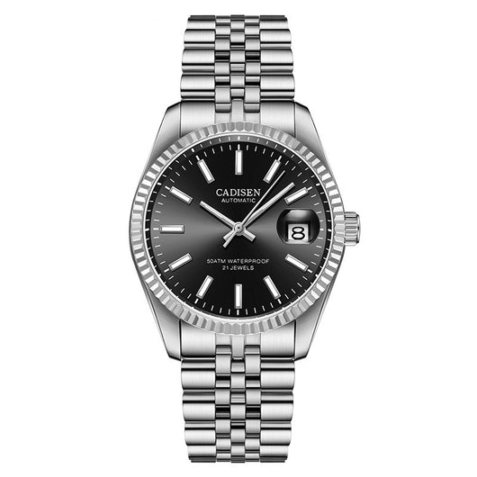 Reloj Ejecutivo Personalizado Acero Inoxidable Resistente al Agua con Esfera Luminosa - Image 3