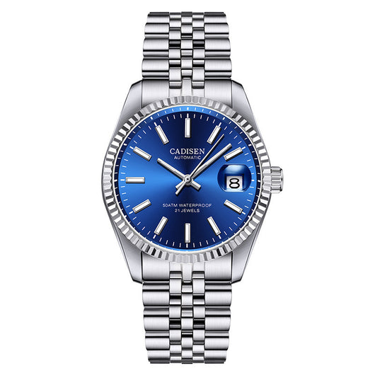Reloj Ejecutivo Personalizado Acero Inoxidable Resistente al Agua con Esfera Luminosa - Image 2