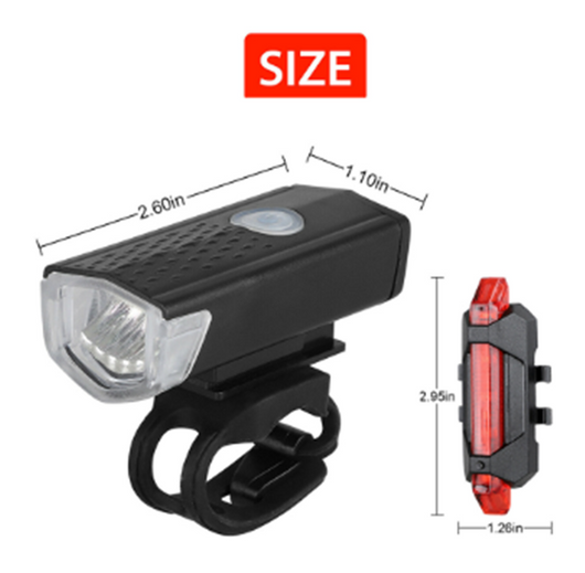 Luz Delantera para Bicicleta con Carga USB y Brillo Máximo - Image 5
