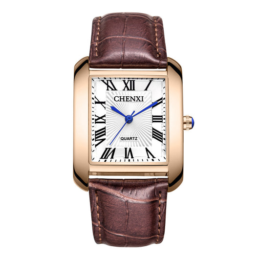 Reloj Cuadrado para Mujer con Correa Casual