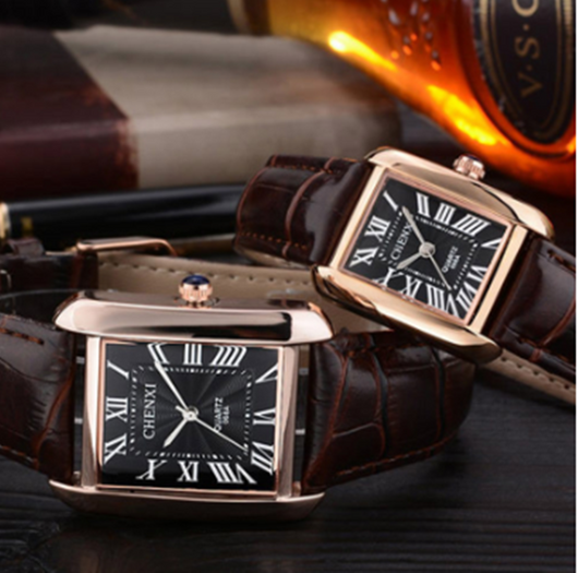 Reloj Cuadrado para Mujer con Correa Casual - Image 4