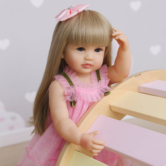 Muñeca Reborn de Silicona Completa NPK - Niña Pequeña - Image 7