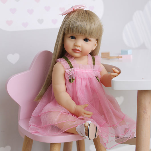 Muñeca Reborn de Silicona Completa NPK - Niña Pequeña - Image 8