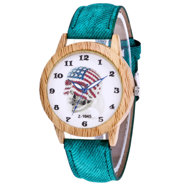 Reloj Calavera Punk con Diseño de Huesos - Image 3
