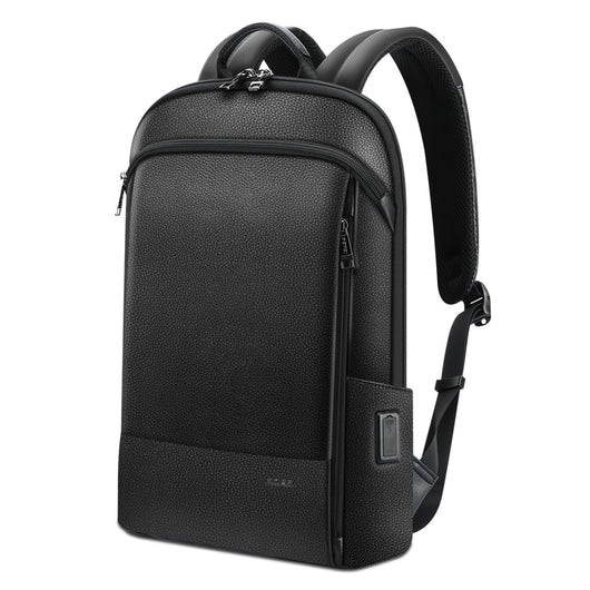 Mochila de Cuero Estratificado con Carga USB