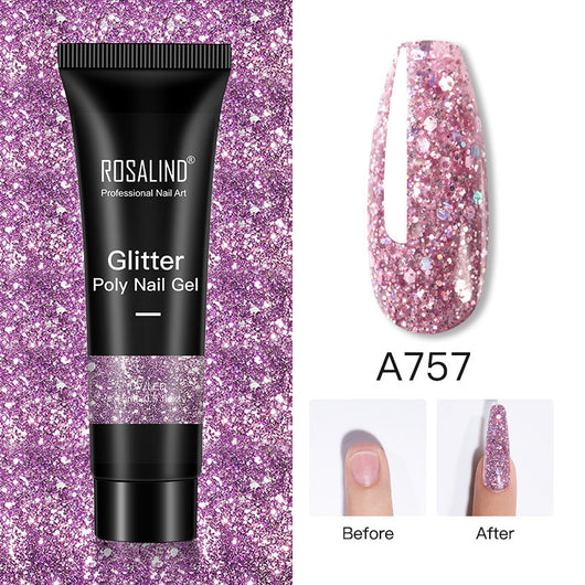 Gel Constructor Brillo Poly 15ml - Extensiones de Uñas Semipermanente - Image 24