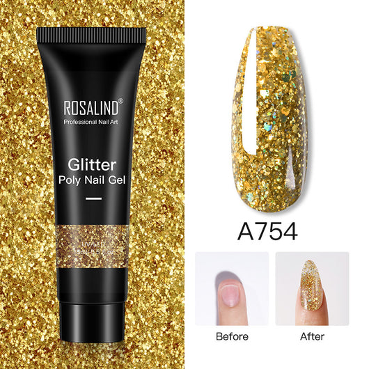 Gel Constructor Brillo Poly 15ml - Extensiones de Uñas Semipermanente - Image 37