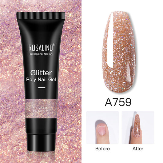 Gel Constructor Brillo Poly 15ml - Extensiones de Uñas Semipermanente - Image 11
