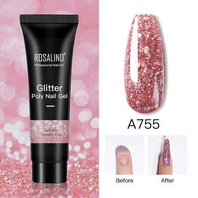 Gel Constructor Brillo Poly 15ml - Extensiones de Uñas Semipermanente - Image 12