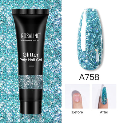 Gel Constructor Brillo Poly 15ml - Extensiones de Uñas Semipermanente - Image 14