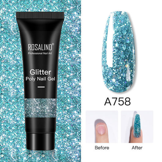 Gel Constructor Brillo Poly 15ml - Extensiones de Uñas Semipermanente - Image 14