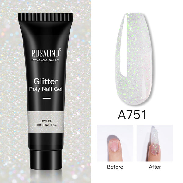 Gel Constructor Brillo Poly 15ml - Extensiones de Uñas Semipermanente - Image 17