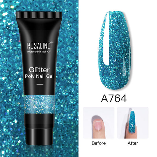 Gel Constructor Brillo Poly 15ml - Extensiones de Uñas Semipermanente - Image 20
