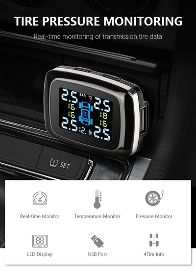 Sistema de Monitoreo de Presión de Llantas con Alarma de Seguridad - Image 11