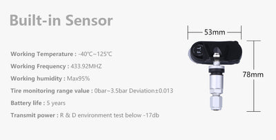 Sistema de Monitoreo de Presión de Llantas con Alarma de Seguridad - Image 14