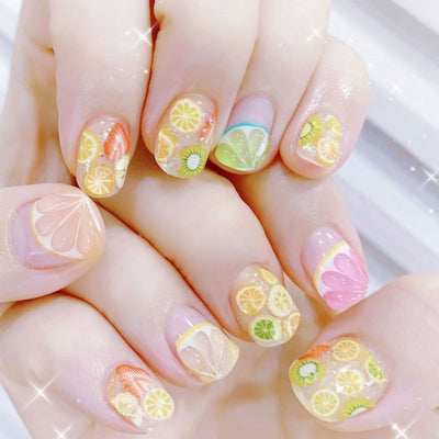 Kit de Manicura Artesanal con Arcilla Cristal DIY - Flores y Frutas - Image 12