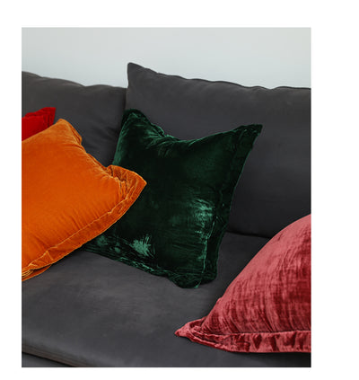 Cojín de Terciopelo Brillo Alto con Estilo Vintage y Elegante - Image 10