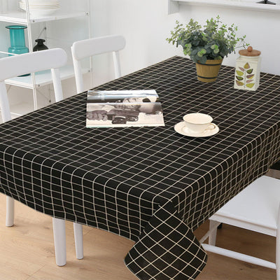 Mantel Rectangular con Patrón de Celosía Impermeable para Restaurante - Image 6