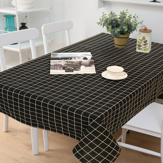 Mantel Rectangular con Patrón de Celosía Impermeable para Restaurante