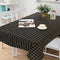 Mantel Rectangular con Patrón de Celosía Impermeable para Restaurante