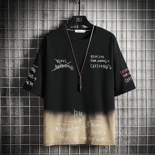 Camisa Básica Suelta de Manga Corta para Hombre - Versátil y Cómoda - Image 4
